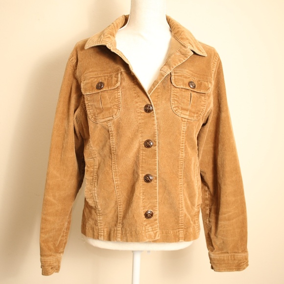 Appagallo Jackets & Blazers - Appagallo Brown Corduroy Jacket M/L EUC